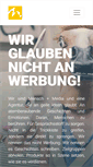 Mobile Screenshot of menschplusmedia.com